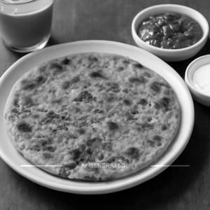 Matar Paratha