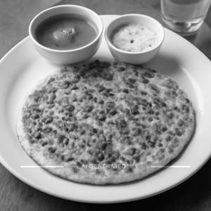 Ghee Onion Uttapam