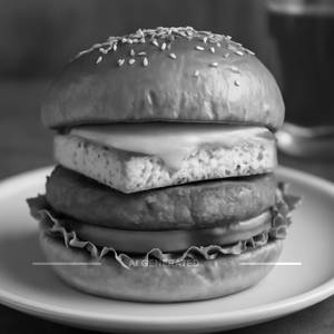 Veg Paneer Cheese Burger