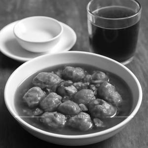 Chicken Manchurian with Liquid