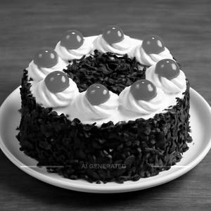 Black forest cake [500 grams]                