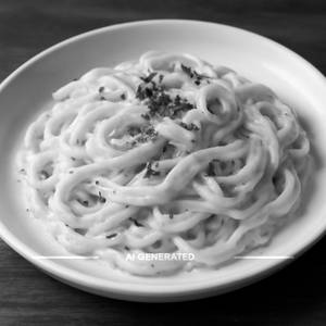 White pasta