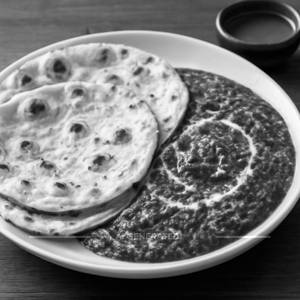 3 Phulka With Methi Chaman