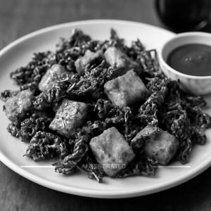 Crispy Spinach Paneer