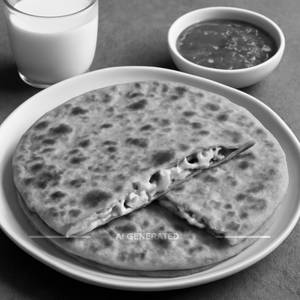 Corn Paneer Paratha