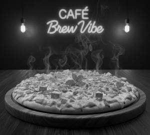 Veg cheese paneer mint pizza