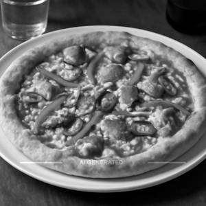 Exotic Chicken Pizza