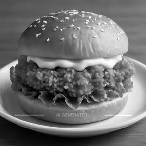 Chicken Kurkure Burger