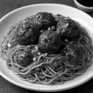 Veg Manchuria Noodles