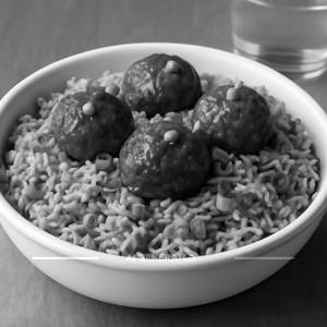 Veg Manchurian Fried Rice