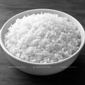Plain rice