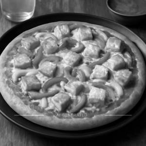 Peneer paprika pizza