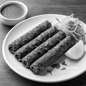 Veg seekh kebab