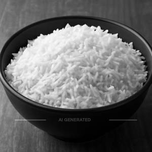 Plain rice