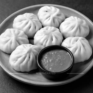 Veg steamed momos