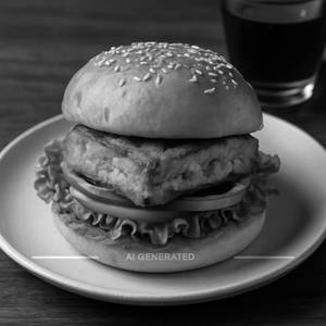 Paneer tiki burger