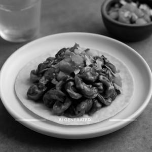 Mushroom taco