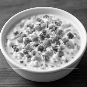 Vegetable raita