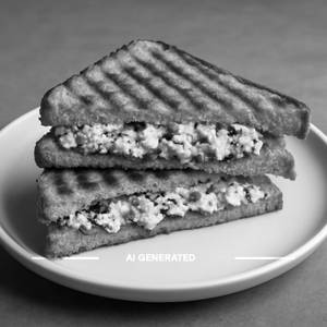 Cottage cheese grilled sandwich
