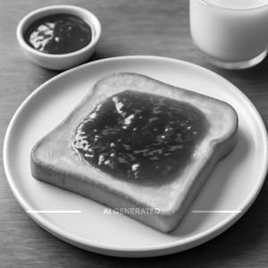 Butter Toast With Jam