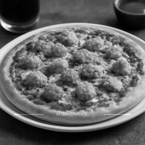 Crispy chicken pizza
