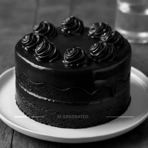 Truffle chocolate cake