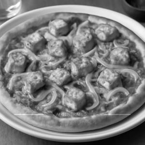 Onion Paneer Pizza