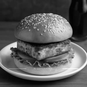 Paneer steak burger