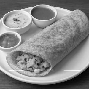 Onion Masala Dosa