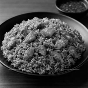 Schezwan Fried Rice (Chicken)