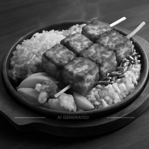 Paneer stick sizzler 