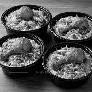 Chicken Hyderabadi Biryani( Pack Of 4)