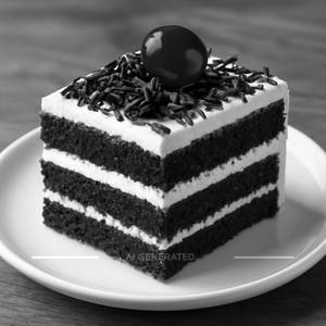 Eggless Blackforest Pastry