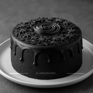 Truffle Chocolate Cake (1 Pound)                                        