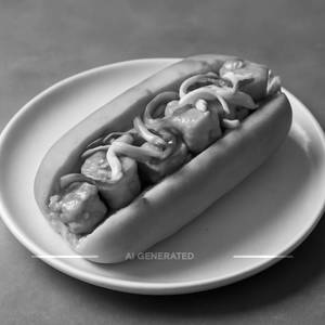 Paneer Hot Dog