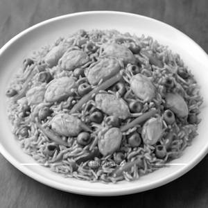 Chicken Singapore Fried Rice