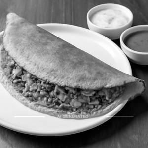 Schezwan dosa