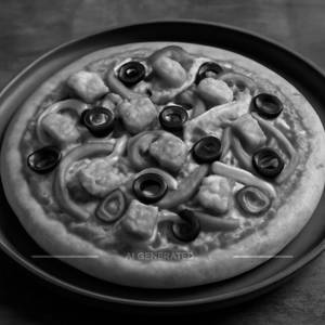 Spicy panner pizza