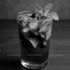 Blue Berry Mojito