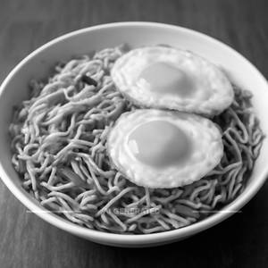 Double egg noodles
