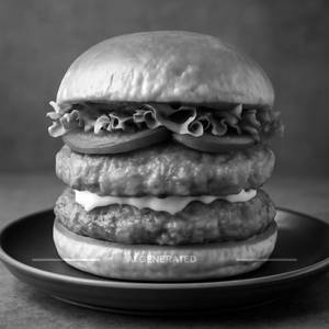 Double Chicken Burger