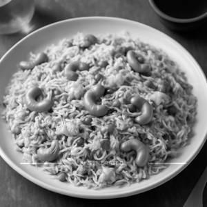 Egg cashew fried rice [full]
