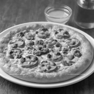Butter Mushroom Pizza