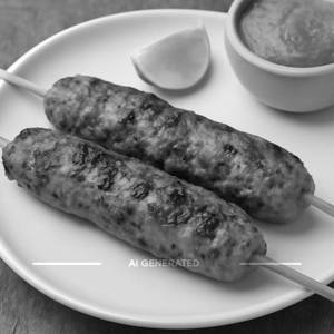 Chicken Seekh Kebab (Pack of 2)                                          