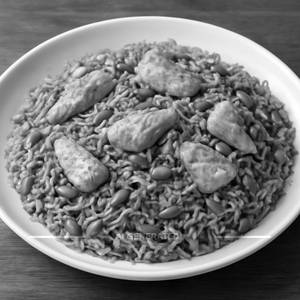 Chicken singapuri fried rice