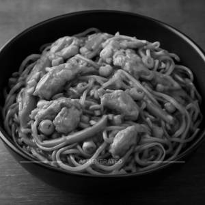Chicken schezwan noodles