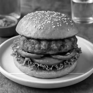 Tandoori burger