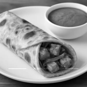 Paneer kathi roll