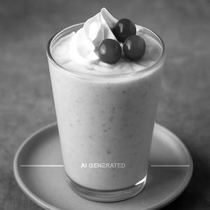 Cranberry Milkshake