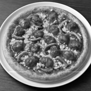 9" Meat Feast Pizza